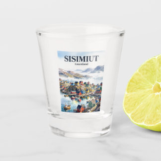 Sisimiut Groenland Shot Glas