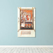 Sisinnius die de lichamen van andere canvas afdruk (Insitu (Houten vloer))