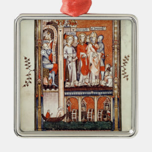Sisinnius die de lichamen van andere metalen ornament