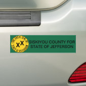Siskiyou County for State of Jefferson sticker (Op auto)