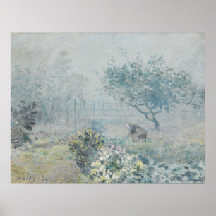 Sisley - Mist, Voisins Poster