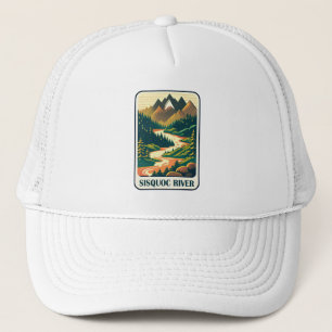 Sisquoc River California Kleuren Trucker Pet