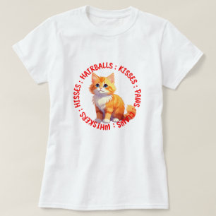 Sissen en kussen, gemberkat t-shirt