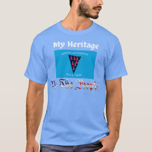 Sisseton en Wahpeton Sioux stam natie stam Fla T-shirt