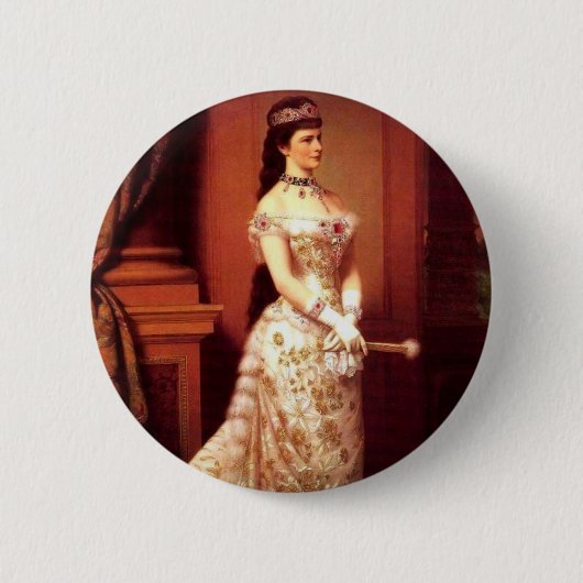 Sissi Ronde Button 5,7 Cm (Voorkant)