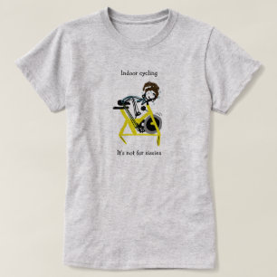 Sissies nemen geen fietsklassen t-shirt