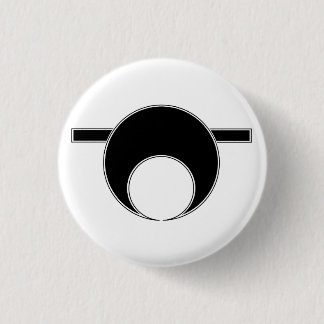 Sissies White Oktober Ronde Button 3,2 Cm