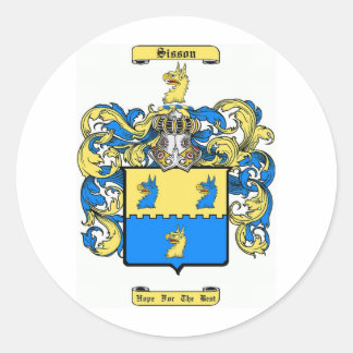 sisson ronde sticker