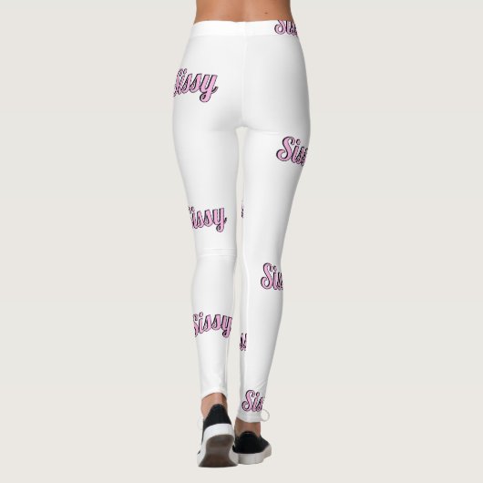 Sissy Leggings (Achterkant)