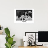 sista avec affiche de locs (Bureau à domicile)