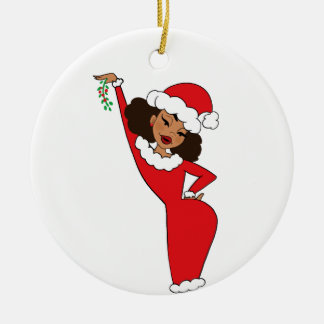 Sista Claus Caramel Keramisch Ornament