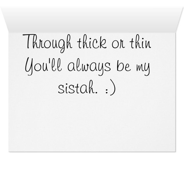 Sistahhood en we zijn samen machtig (Binenzijde Horizontaal (Onderkant))