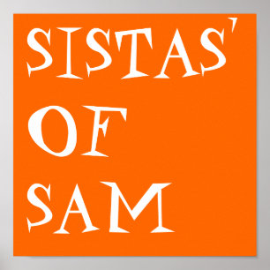 SISTAS' SAM POSTER