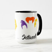 Sistasses ! Hocus Pocus Thème Automne Café Mug (Devant droit)