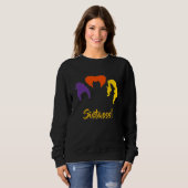 Sistasses ! Hocus Pocus Theme Automne Sweatshirt (Devant entier)