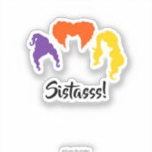 Sistasses ! Stickers Automne Hocus Pocus Thématiqu (Recto)
