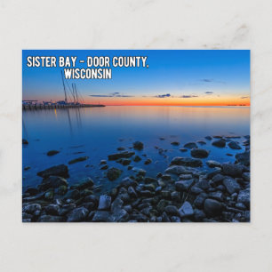Sister Bay door County Wisconsin Briefkaart