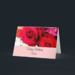 Sister Birthday Greeting Roses<br><div class="desc">Birthday products for sisters</div>