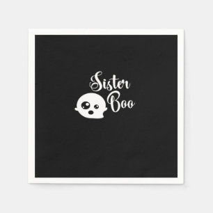 Sister Boo Halloween Klassieke Look Servet