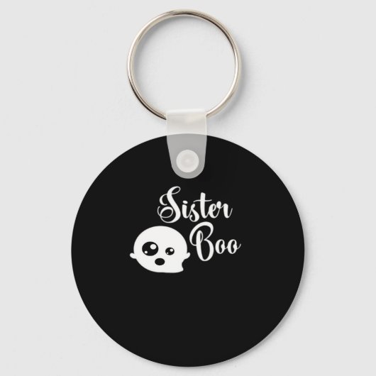 Sister Boo Halloween  Sleutelhanger (Voorkant)