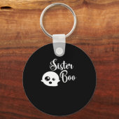 Sister Boo Halloween  Sleutelhanger (Voorkant)