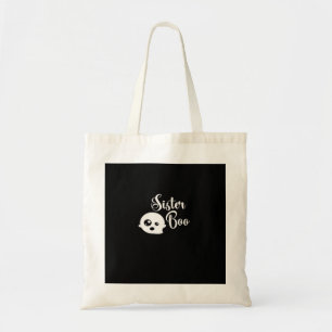 Sister Boo Halloween Tote Bag