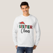 Sister Clause T-shirt à manches longues pour homme (Devant entier)