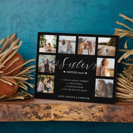 Sister Definition Script Photo Collage Keepomwille Fotoplaat (Zijkant)