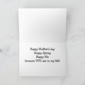 *SISTER-IN-WET* OP "MOEDERDAG" KAART (Binnen)