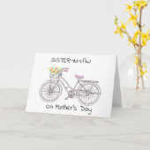 *SISTER-IN-WET* OP "MOEDERDAG" KAART (Gele Bloem)