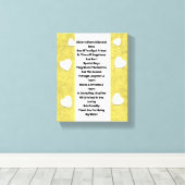 Sister Inspirerend Canvas (Insitu (Houten vloer))