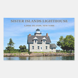 Sister Islands Lighthouse, Stickers New York