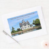 Sister Islands Lighthouse, Stickers New York (Enveloppe)