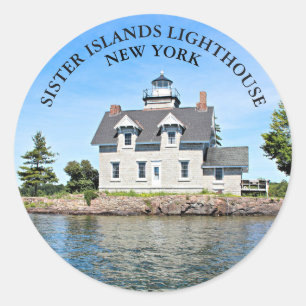 Sister Islands Lighthouse, Stickers ronds New York