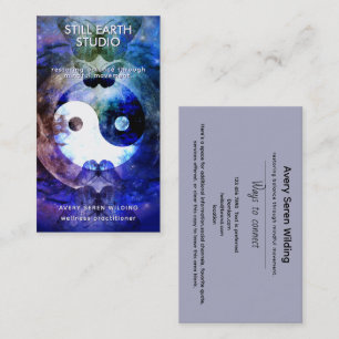 Sister Moon Yin Yang Design Visitekaartje