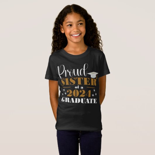 Sister of a Graduate T-shirt (Voorkant volledig)