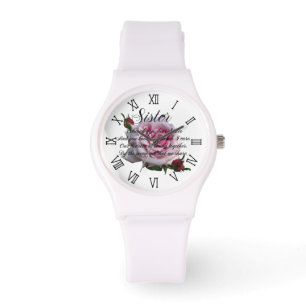 SISTER QUOTE HORLOGE