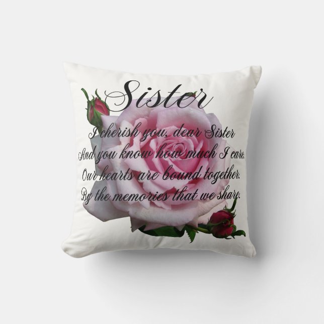 SISTER QUOTE KUSSEN (Voorkant)