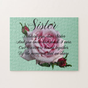 SISTER QUOTE LEGPUZZEL