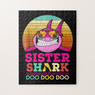 Sister Shark Doo Doo - Crazy Shark GIfts Legpuzzel