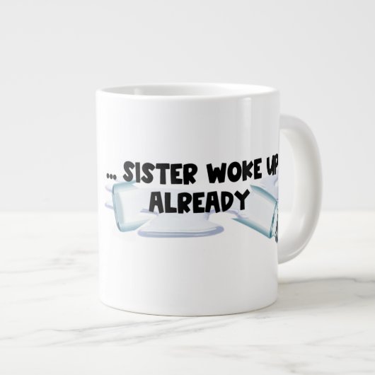 Sister Spaghetti Extra Grote Beker (Voorkant rechts)