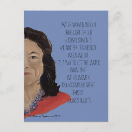 Sisterhood briefkaart - Dolores