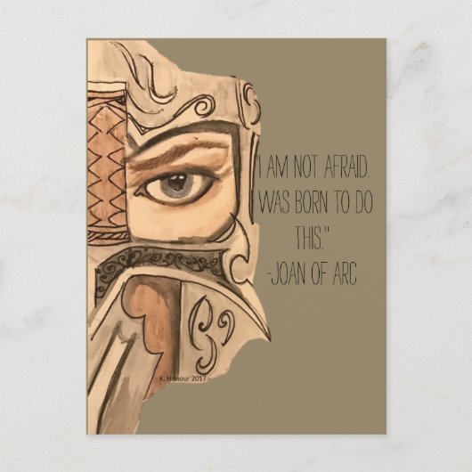 Sisterhood briefkaart - Joan (Voorkant)