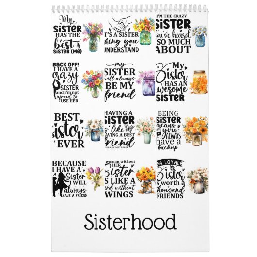 Sisterhood Kalender (Hoes)