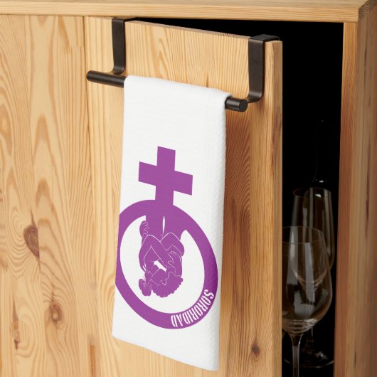 Sisterhood keukenhanddoek (Derde Gevouwen)