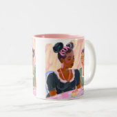 Sisterhood Over Tea Time Mug (Devant droit)