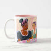 Sisterhood Over Tea Time Mug (Gauche)