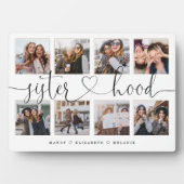 Sisterhood Script | Gift for Sisters Photo Collage Fotoplaat (voorkant)