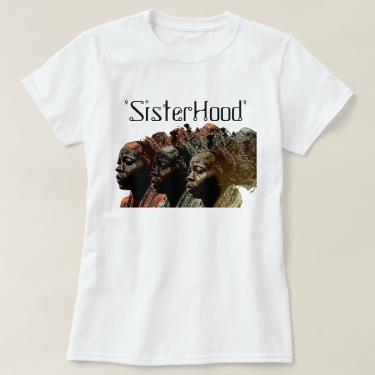'Sisterhood' T-shirt (Design voorkant)