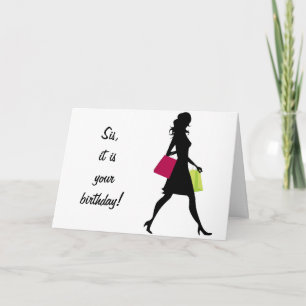SISTERLY LOVE OP BIRTHDAY-JE DERSERVE OM HAPPY TE  KAART